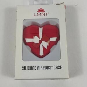 NIB LMNT Silicone Airpods Case - Heart